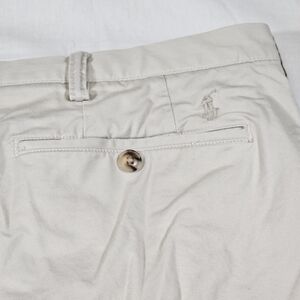 Polo Ralph Lauren Men's The Polo Chino Shorts 48B Beige Stretch Classic Fit